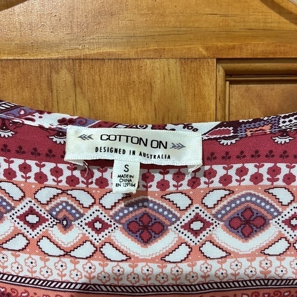 Cotton On Mini Dress Women's Size Small 3/4 Sleeves - Picture 2 of 6